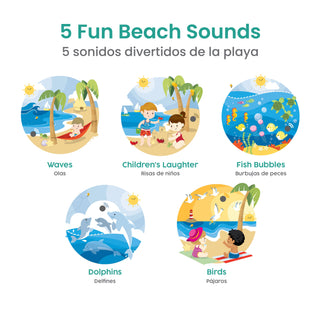 Bilingual Sound Book: Beach Sounds