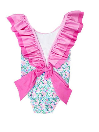 Marco and Lizzy - Floral Girl Bathing Suit