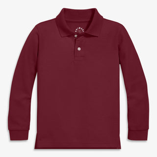 Primary - Long sleeve pique polo