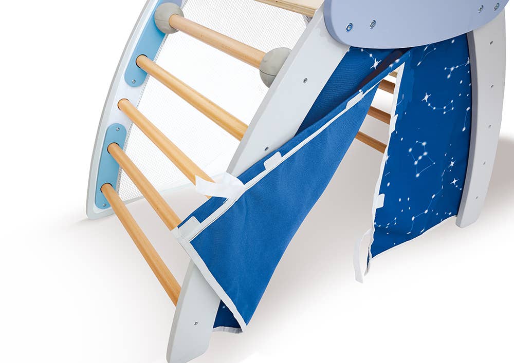 4-in-1 Climb 'n' Slide Gym Set