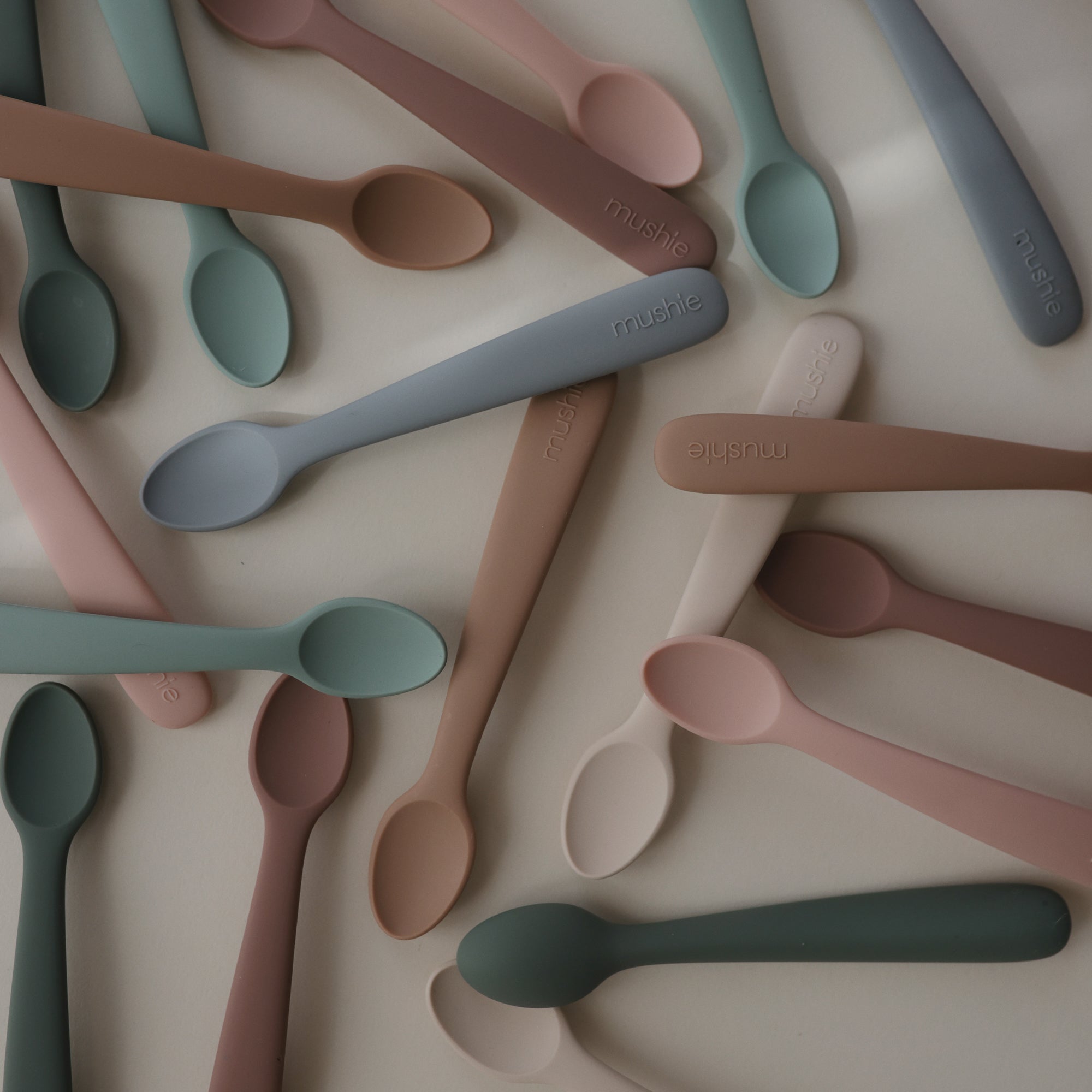Image of Silicone Feeding Spoons 2-Pack