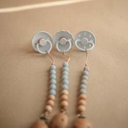 Image of Silicone Pacifier Clip | Eva