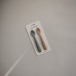 Image of Silicone Feeding Spoons 2-Pack