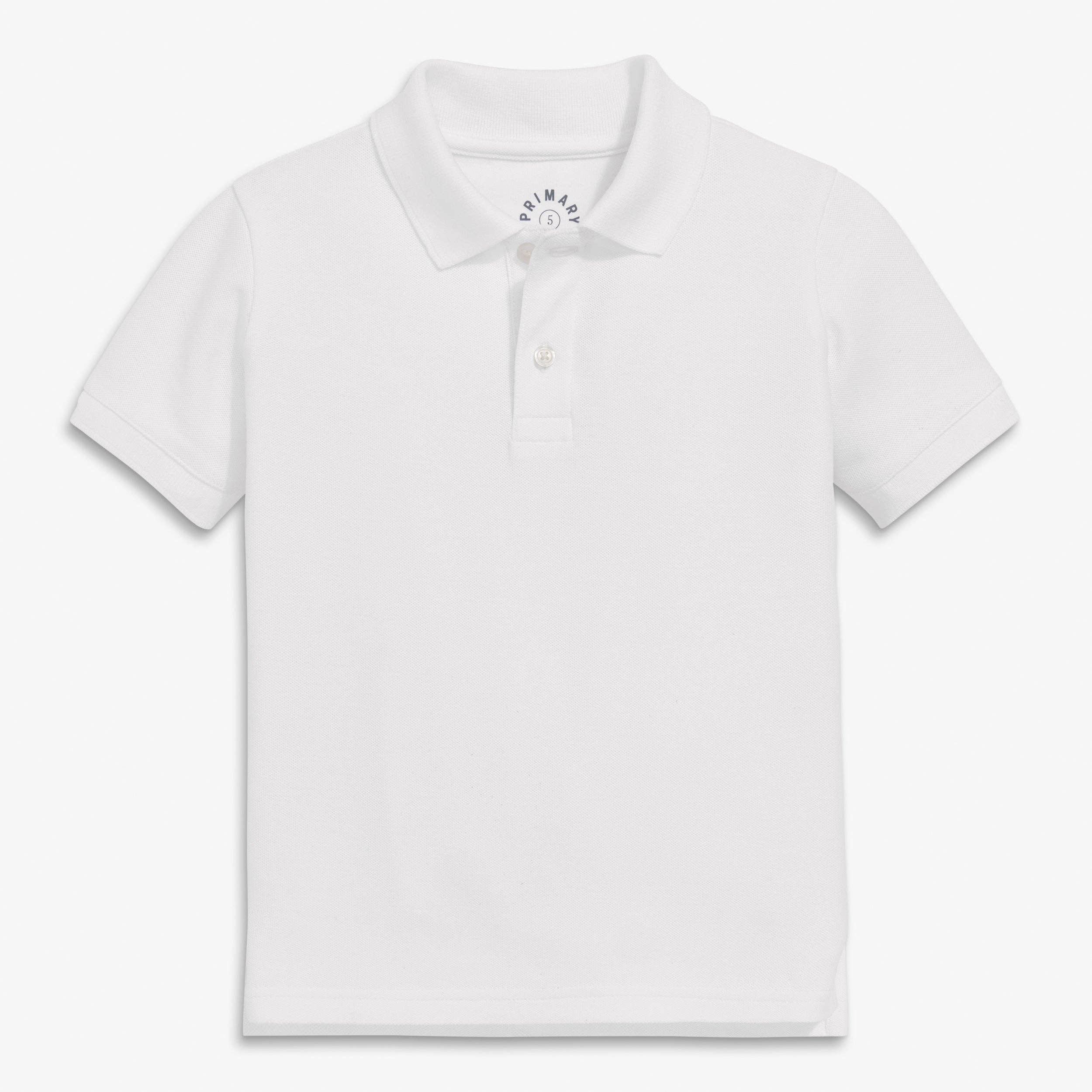 Primary - Short Sleeve Pique Polo