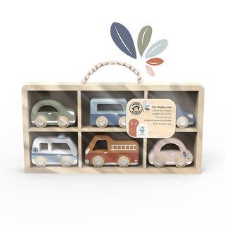 Speedy Monkey - Car Display Case with 6 Vehicles