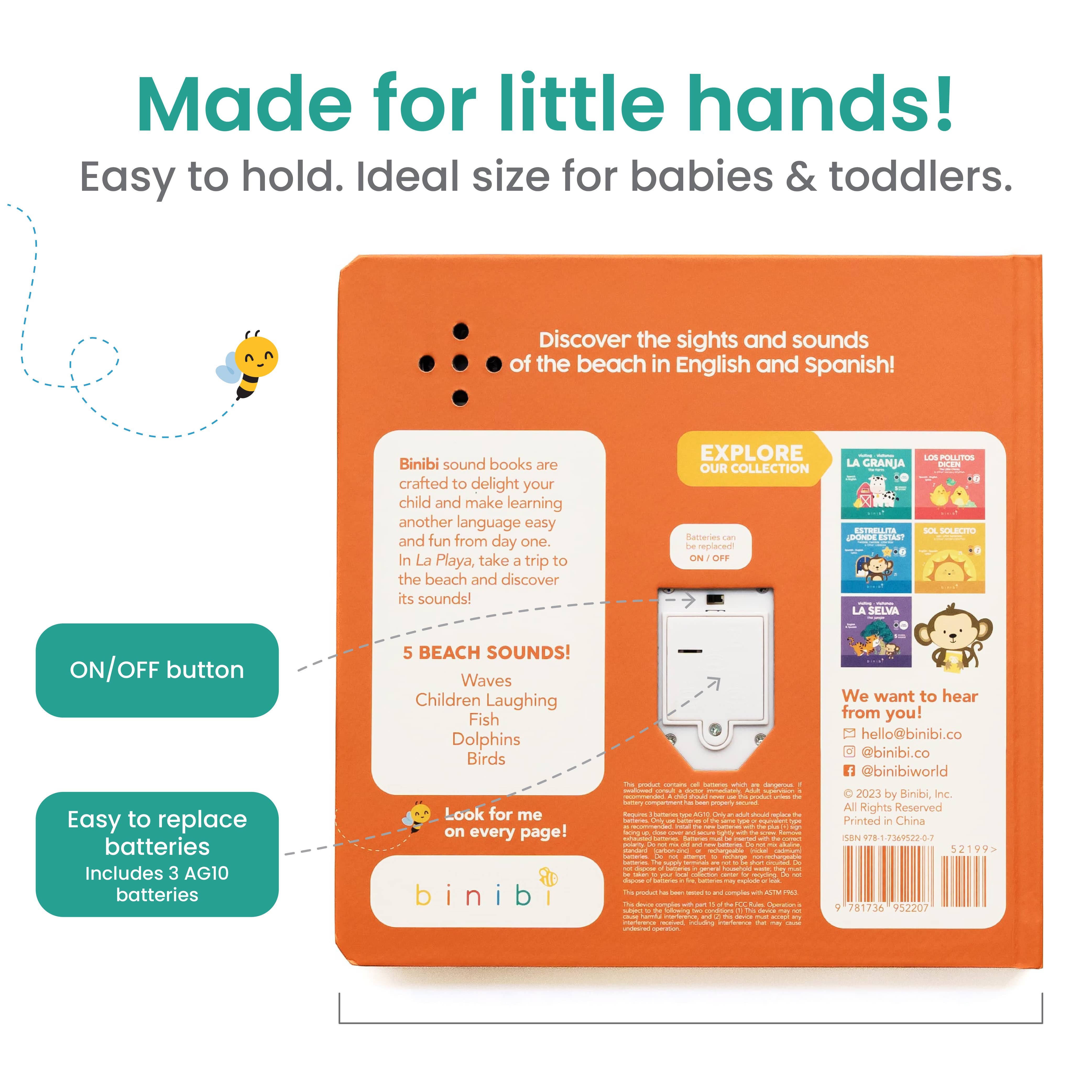 Image of Bilingual Sound Book: Beach Sounds