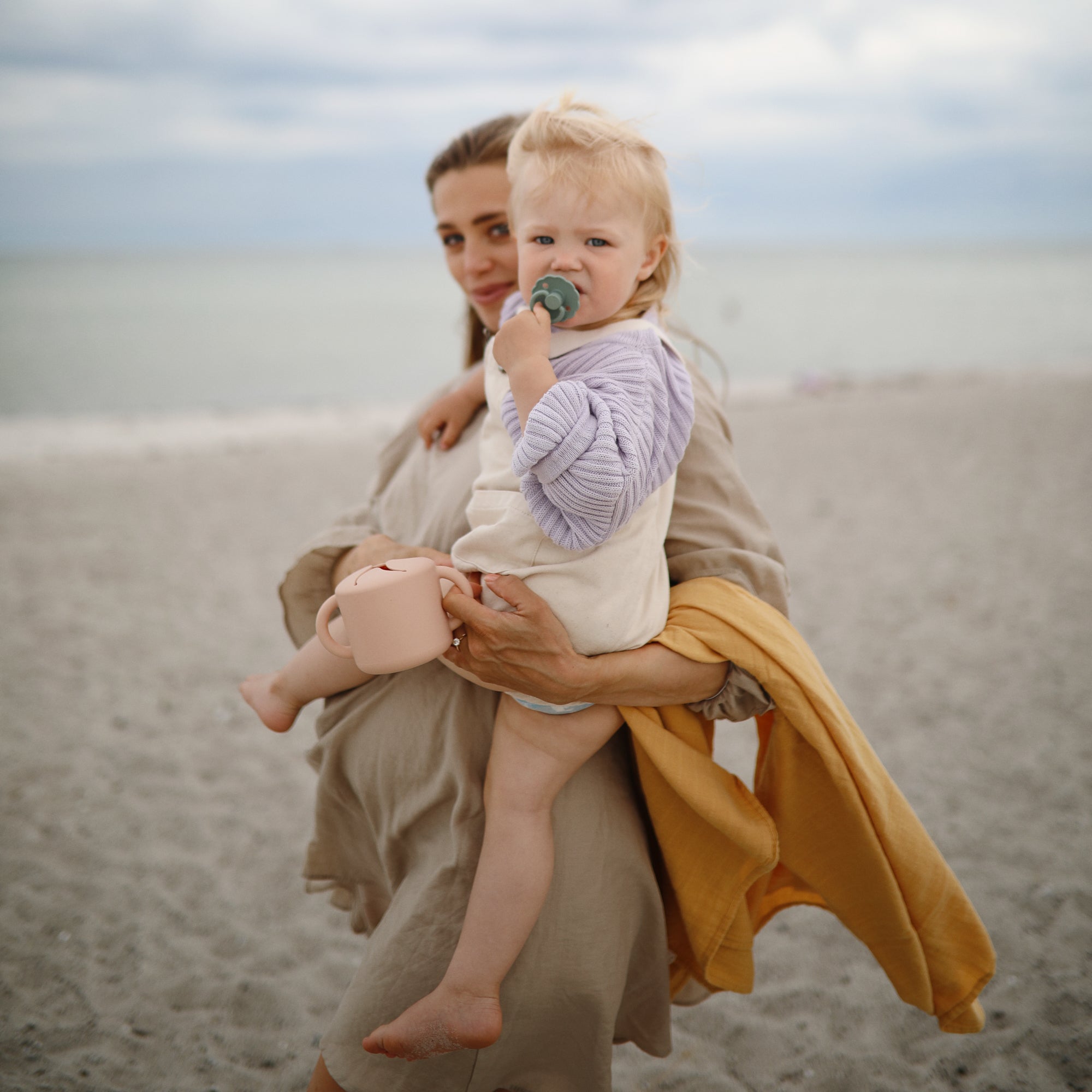 Image of Organic Cotton Muslin Swaddle Blanket