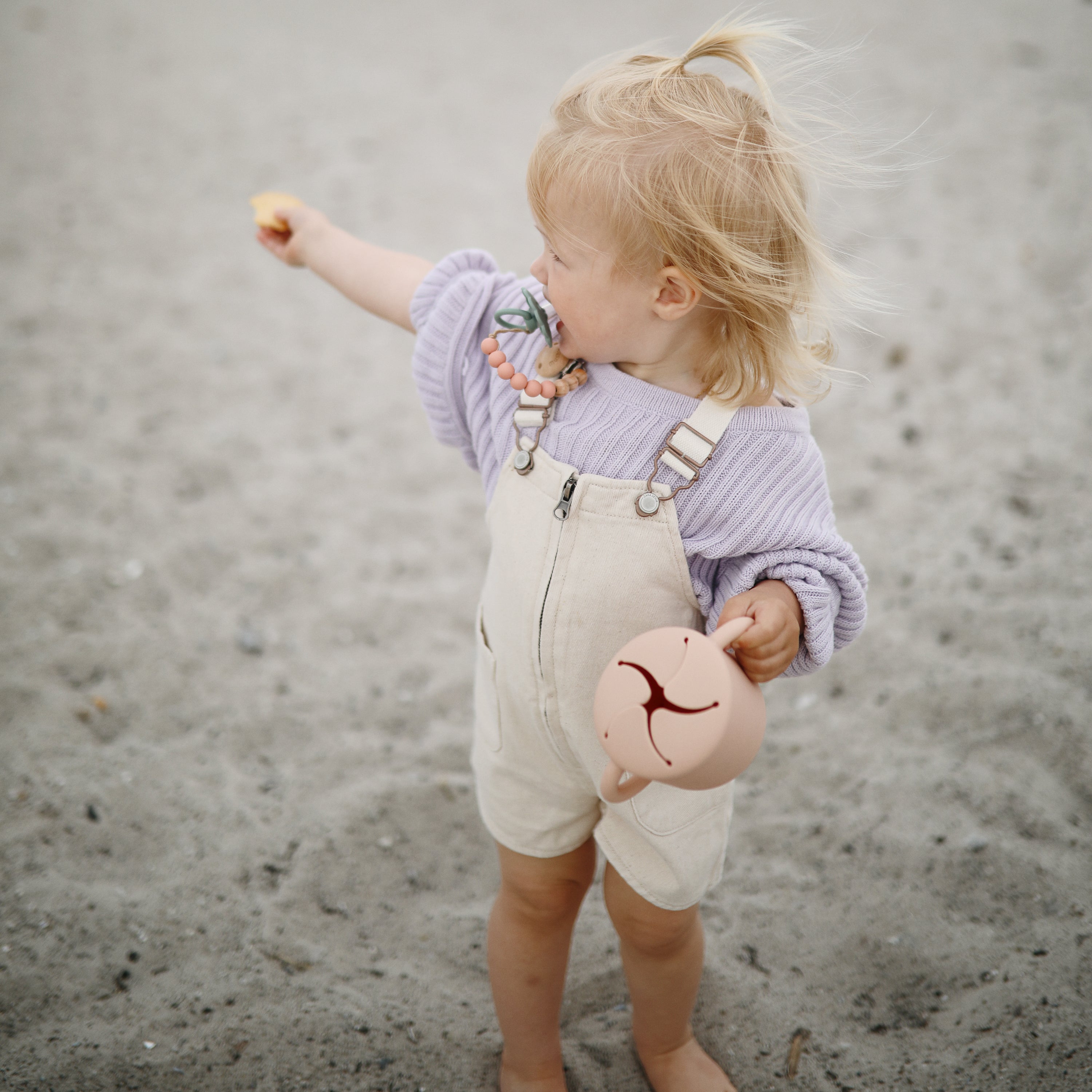 Image of Silicone Pacifier Clip | Eva