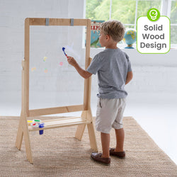 Image of Little Partners - Peek-A-Boo Art Easel - Transparent Art Easel