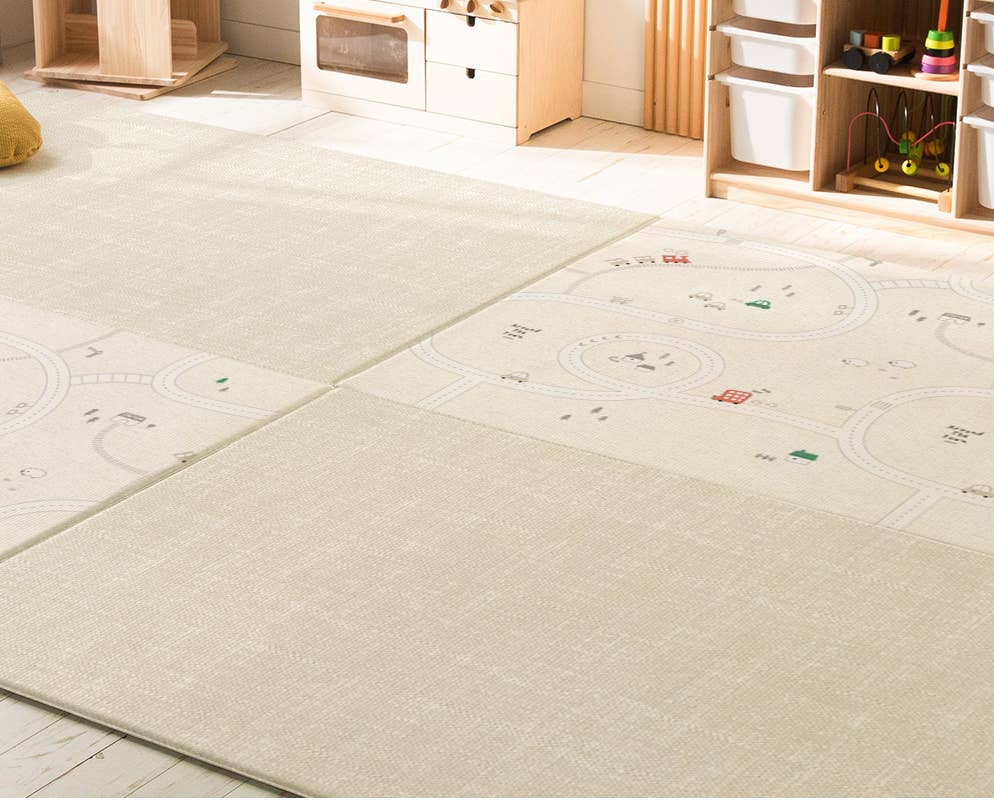 Image of Parklon - Around Town + Fabric Beige La Pure Soft Play Mat