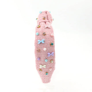Poppyland - Tweed Bow Multi Headband
