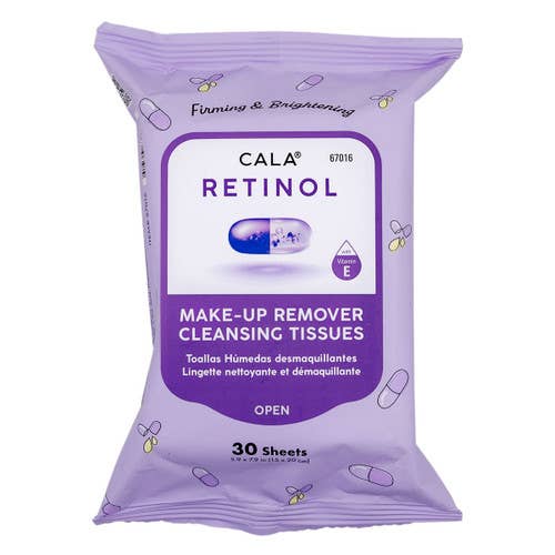 Image of Cala Makeup Remover Wipes Tissue Cleanser