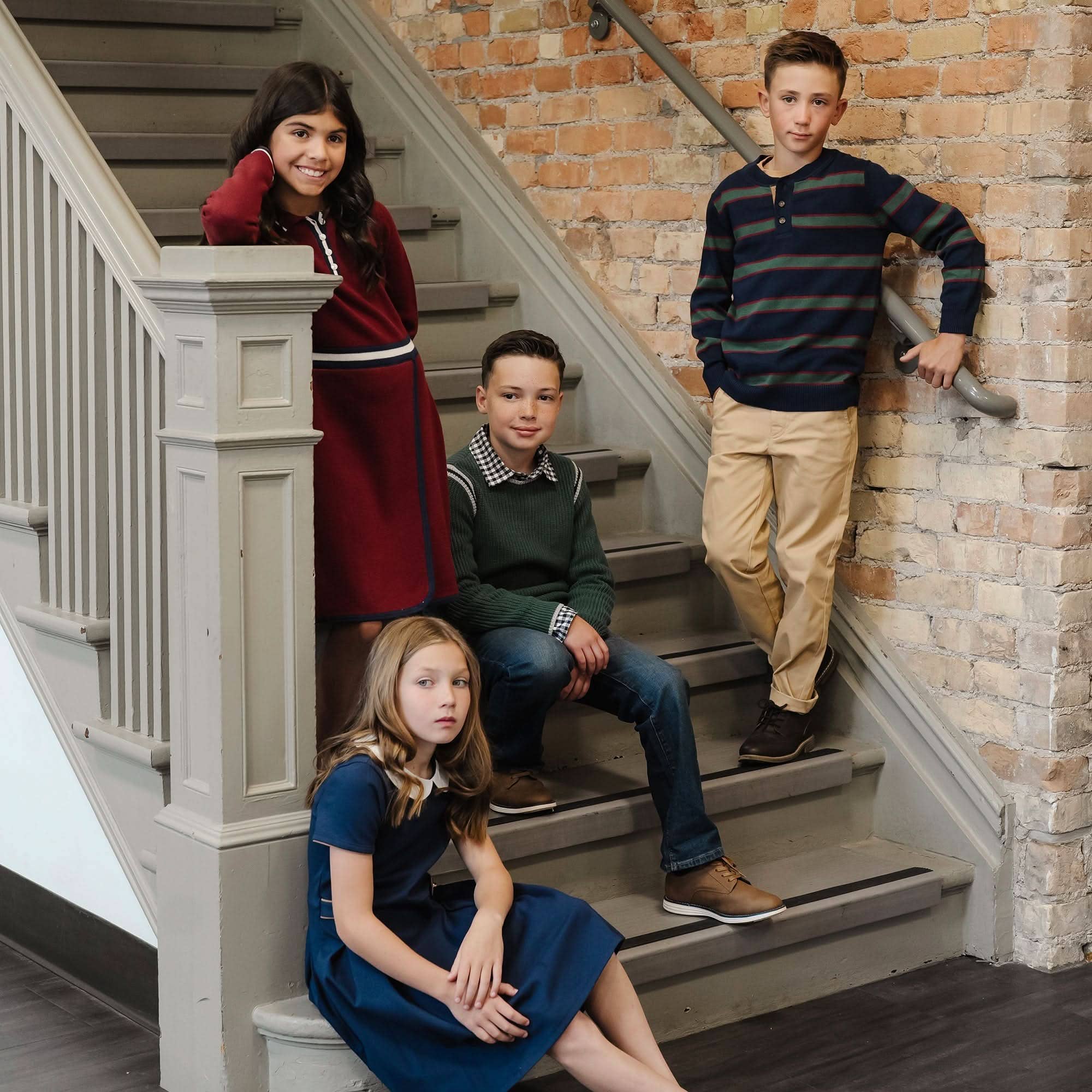 Image of Organic Sporty Crew Neck Sweater