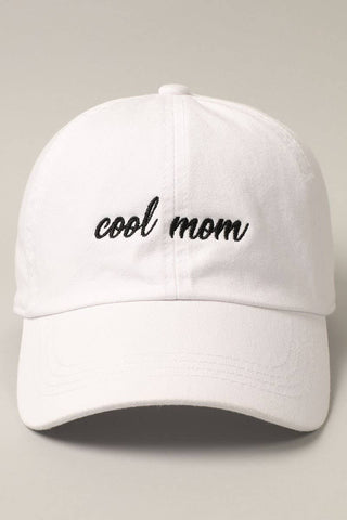 COOL MOM Embroidery Baseball Hat