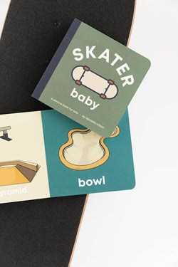 Image of Left Hand Book House - Skater Baby- Board Book