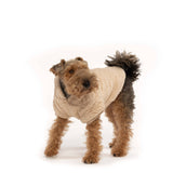 fabdog - Cream Sherpa Dog Hoodie: 10"