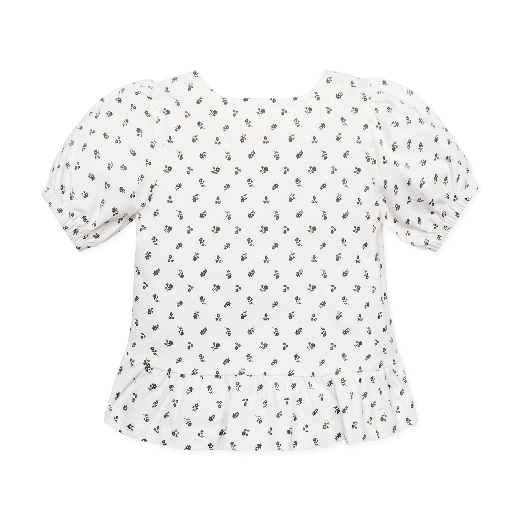 Image of Hope and Henry - Organic Knit Peplum Top - Baby