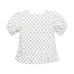 Image of Hope and Henry - Organic Knit Peplum Top - Baby