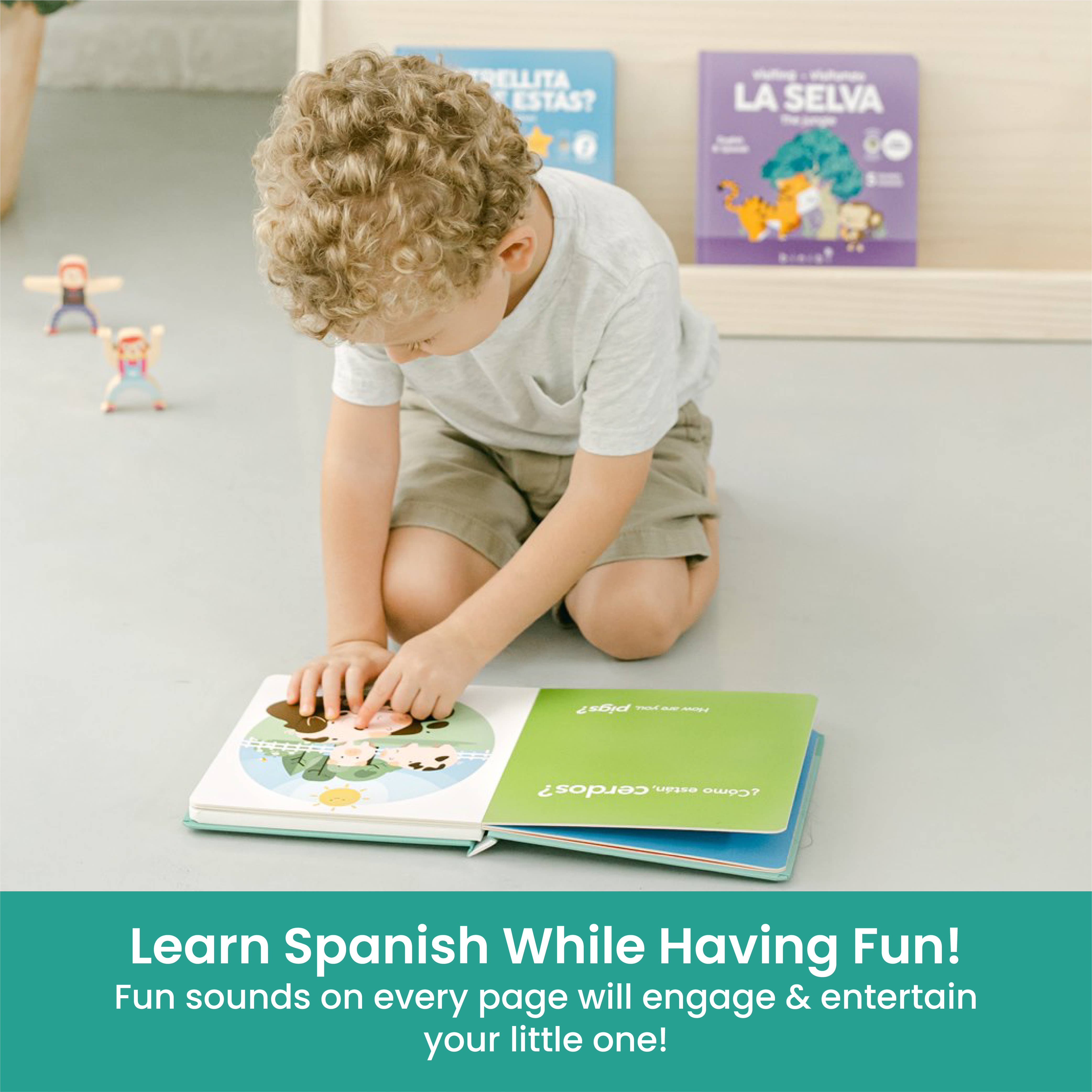 Bilingual Sound Book: Farm Animal Sounds