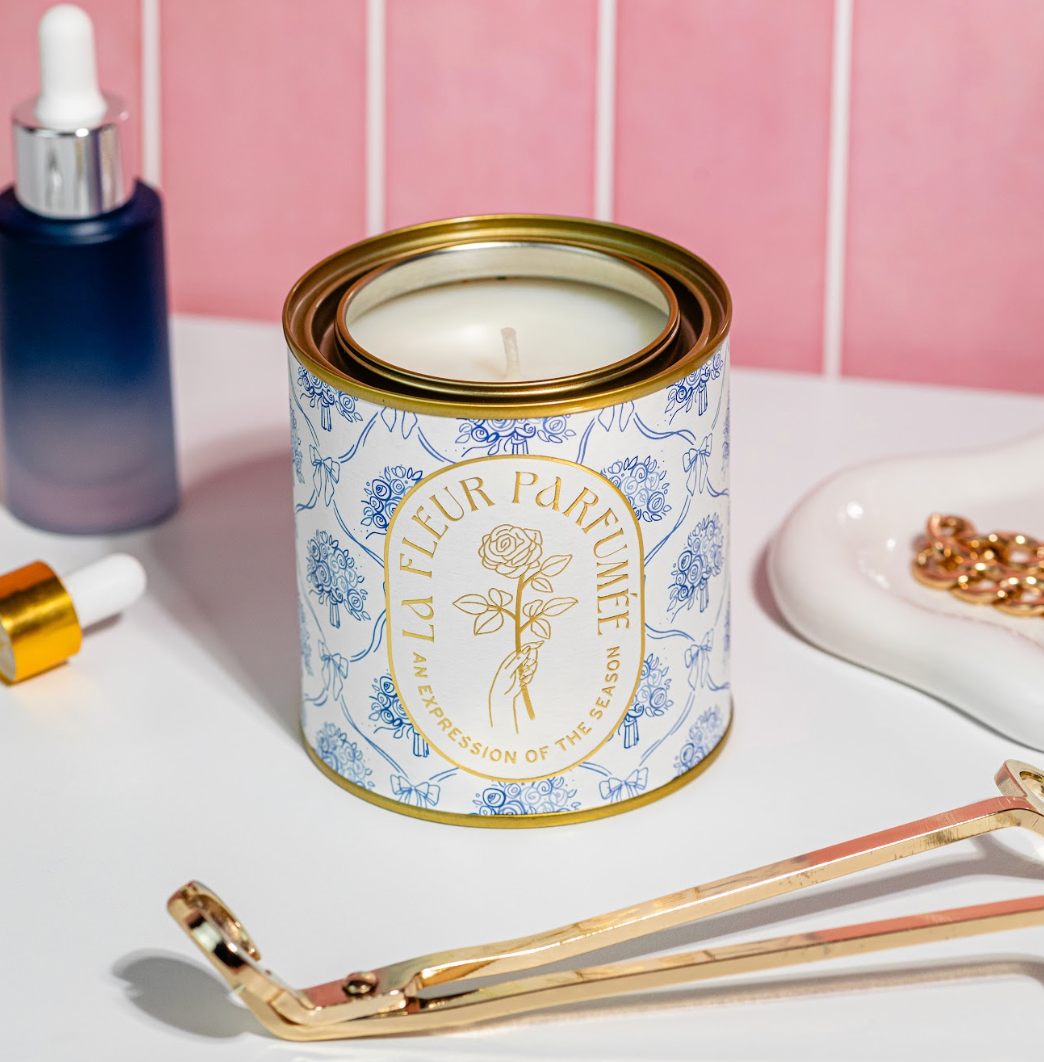 La Fleur Coquette Corset Candle