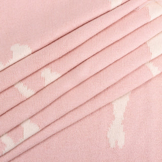Viverano Organics - Ballerina Tutu 3D - Jacquard Sweater Knit Baby Blankets