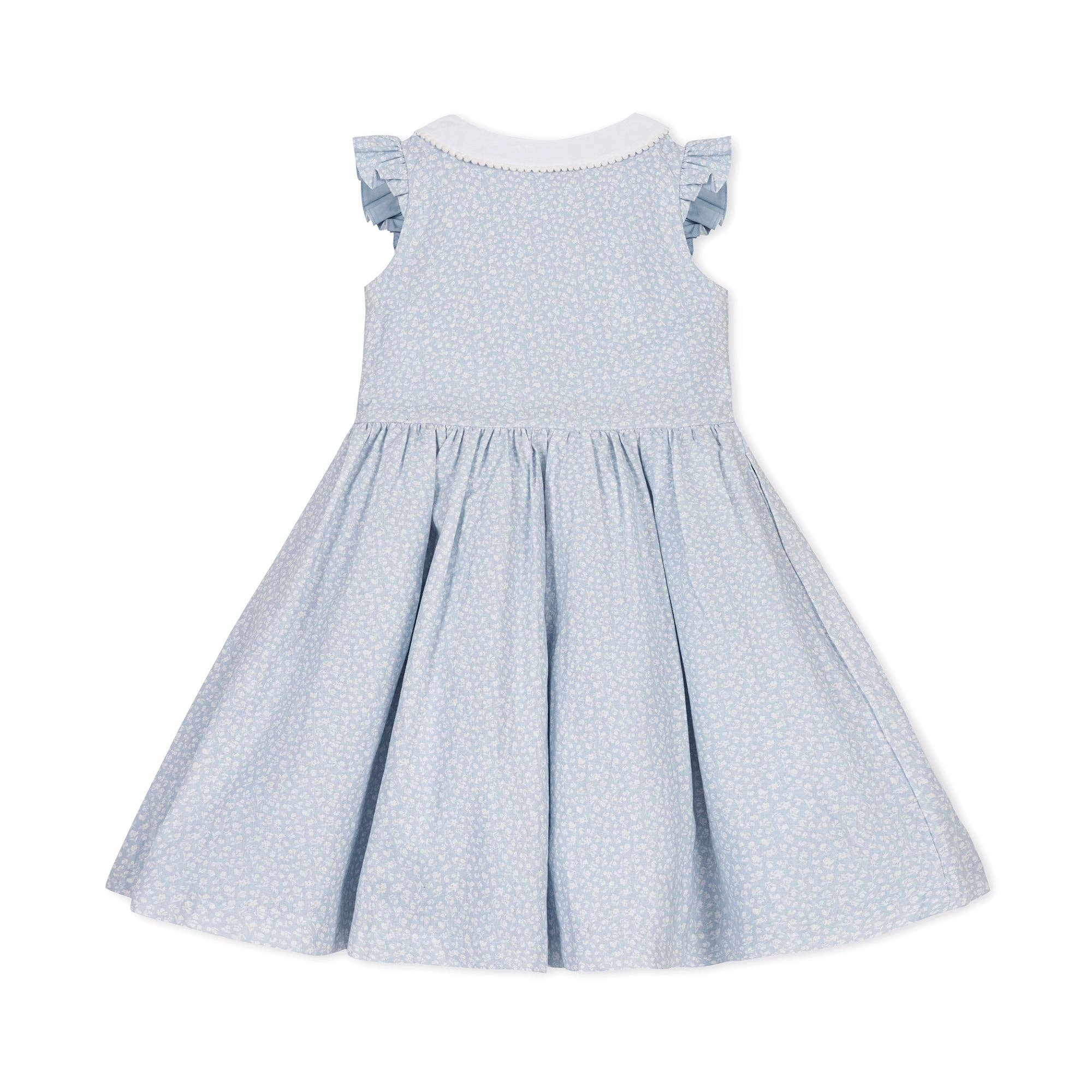 Hope and Henry - Linen Dress with Peter Pan Collar