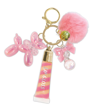 Trendy Lip Gloss with Keychain: Good Day