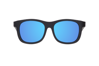Babiators - Jet Black Polarized Kid Sunglasses with Mirrored Lens: Ages 0-2