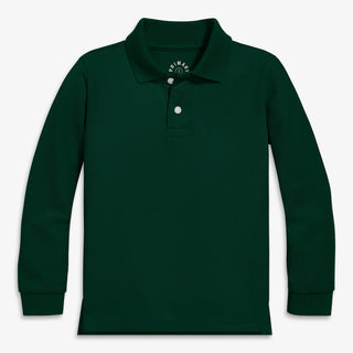 Primary - Long sleeve pique polo