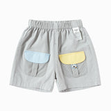 Balabala Baby Boy Light Outdoor Style Woven Shorts