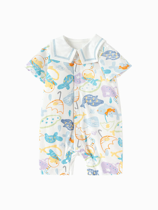 Balabala Baby Unisex Open Jumpsuit