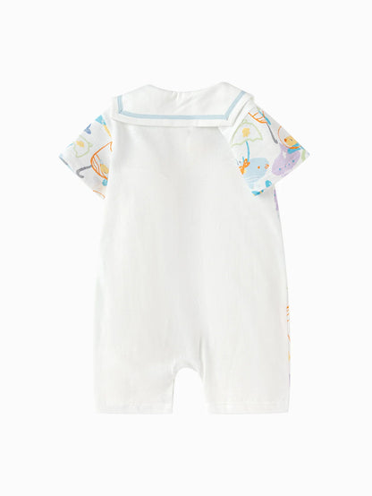 Balabala Baby Unisex Open Jumpsuit