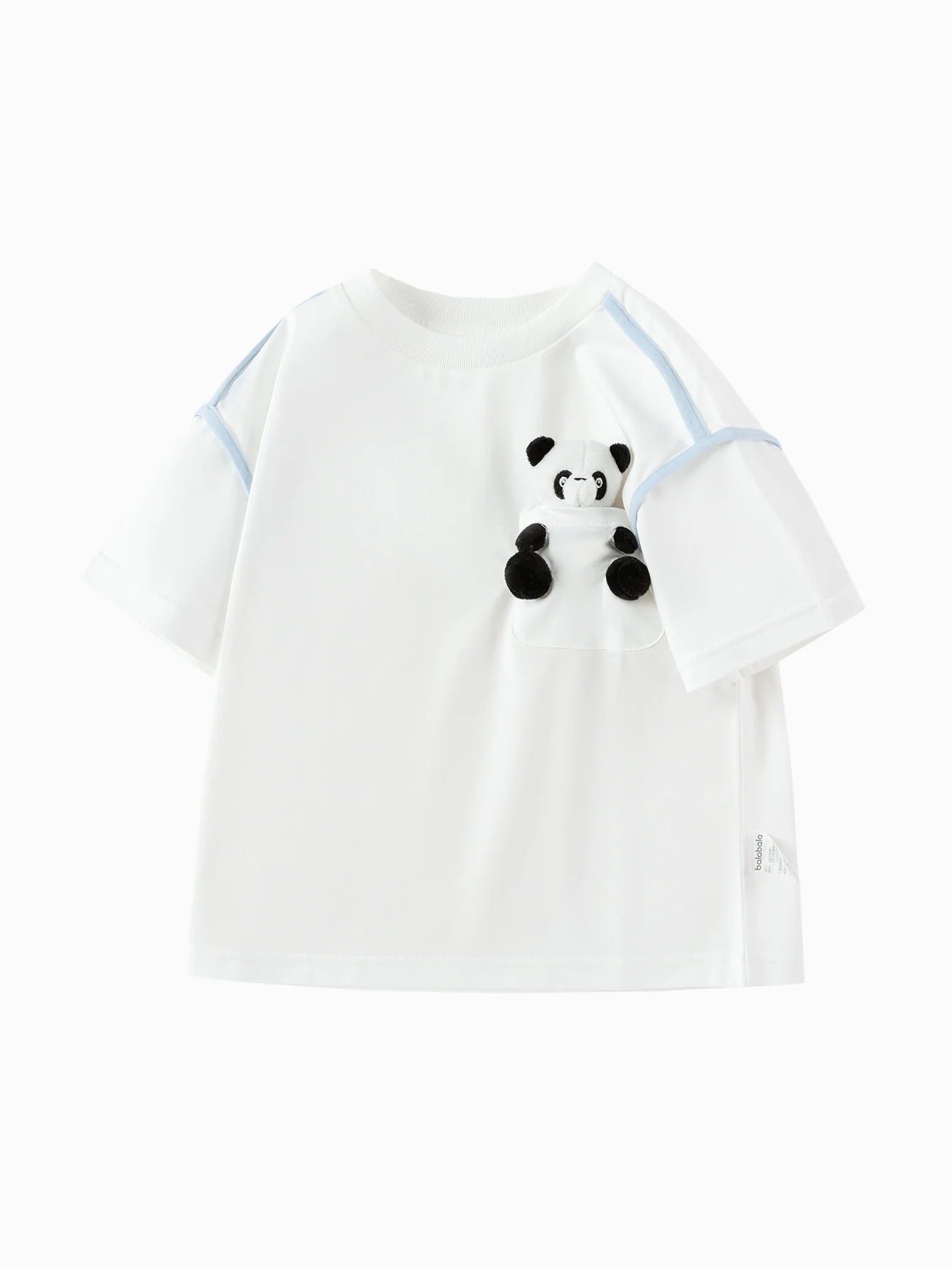 Balabala Toddler Boy Panda Pocket