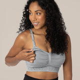 Sublime® Hands-Free Pumping & Nursing Bra | Grey