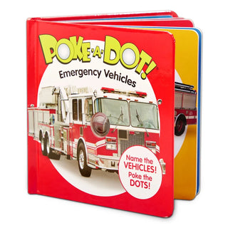 Melissa & Dough Poke the Dot Emergency Vehicles