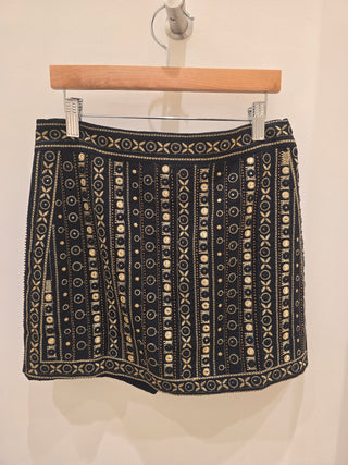 Lisette Beaded Mini Skirt