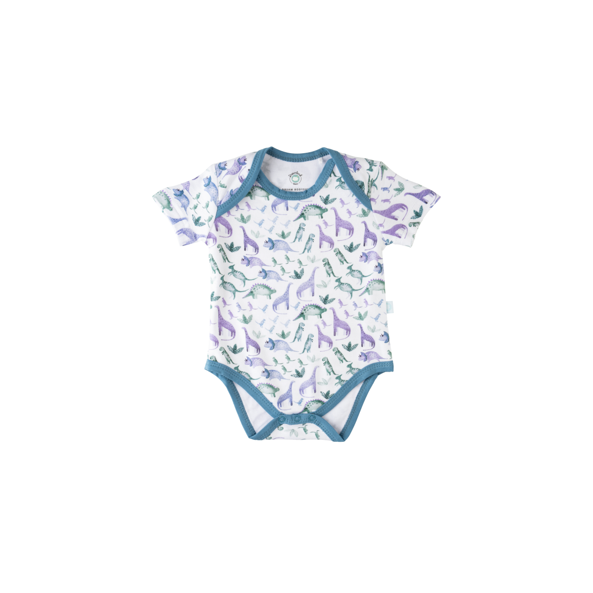 Image of Baby Short-Sleeve Bamboo Bodysuit