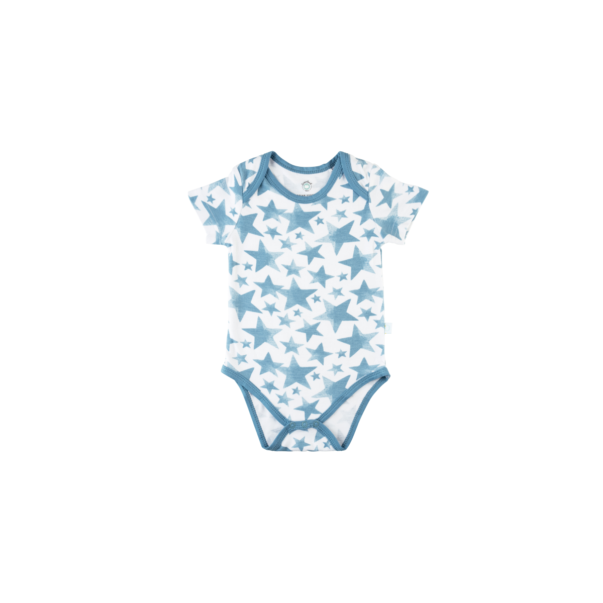 Image of Baby Short-Sleeve Bamboo Bodysuit
