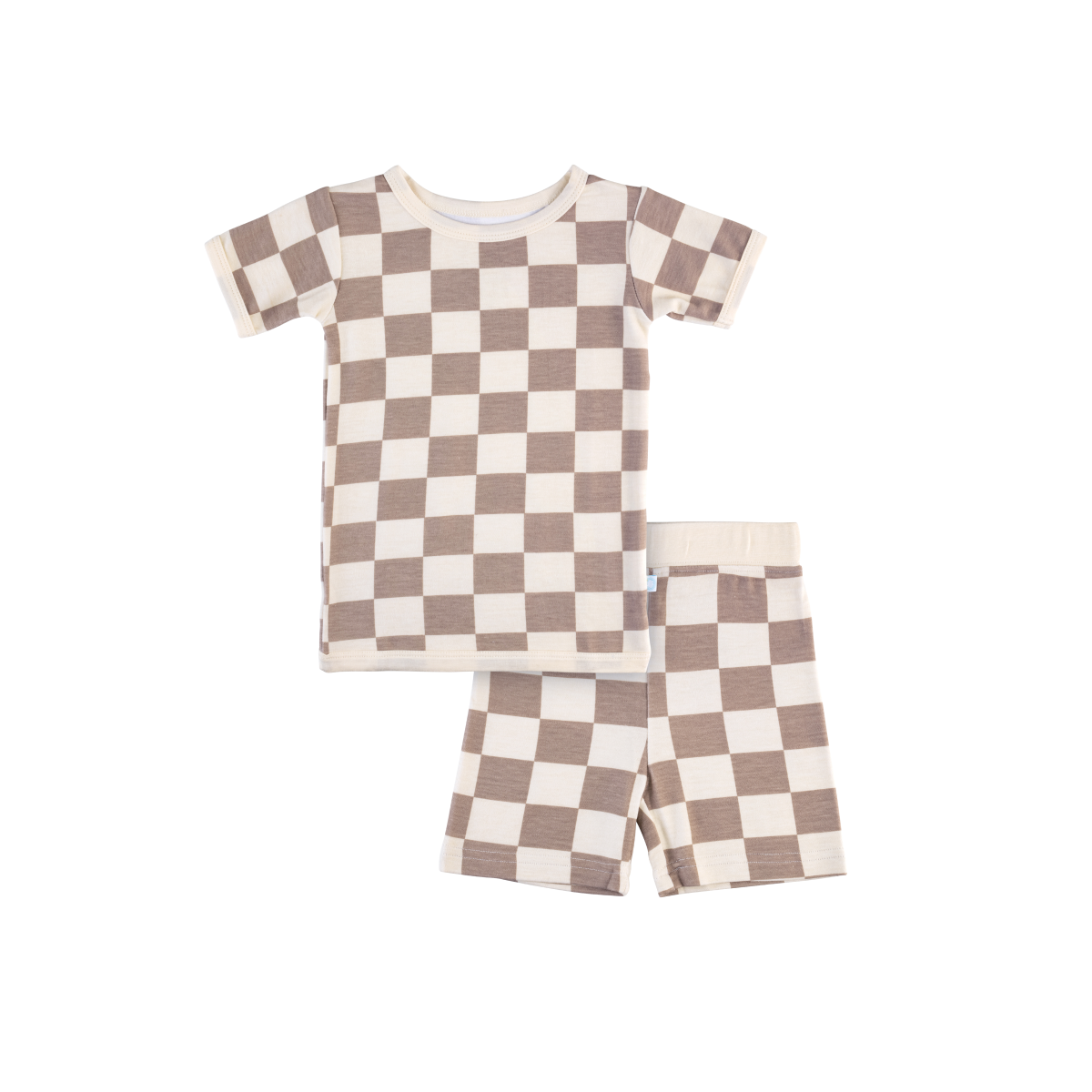 Image of Toddler Short-Sleeve Bamboo Pajamas