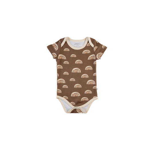 Baby Short-Sleeve Bamboo Bodysuit