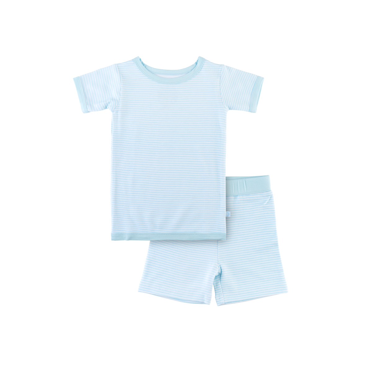 Image of Toddler Short-Sleeve Bamboo Pajamas