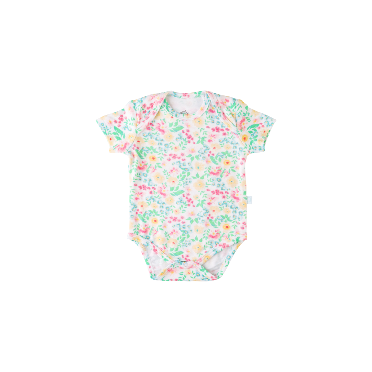 Image of Baby Short-Sleeve Bamboo Bodysuit