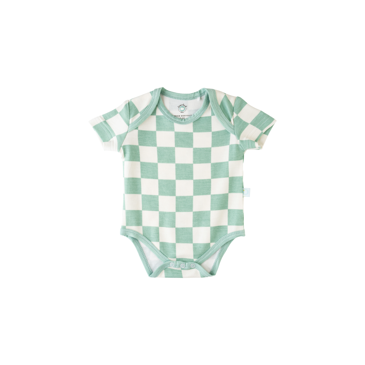 Image of Baby Short-Sleeve Bamboo Bodysuit
