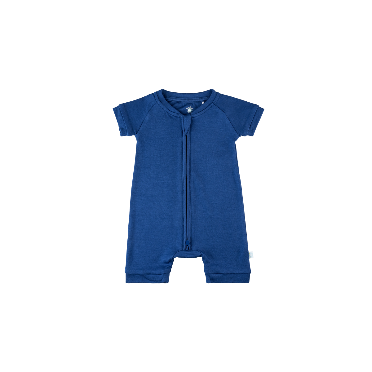 Image of Baby Short-Sleeve Bamboo Romper