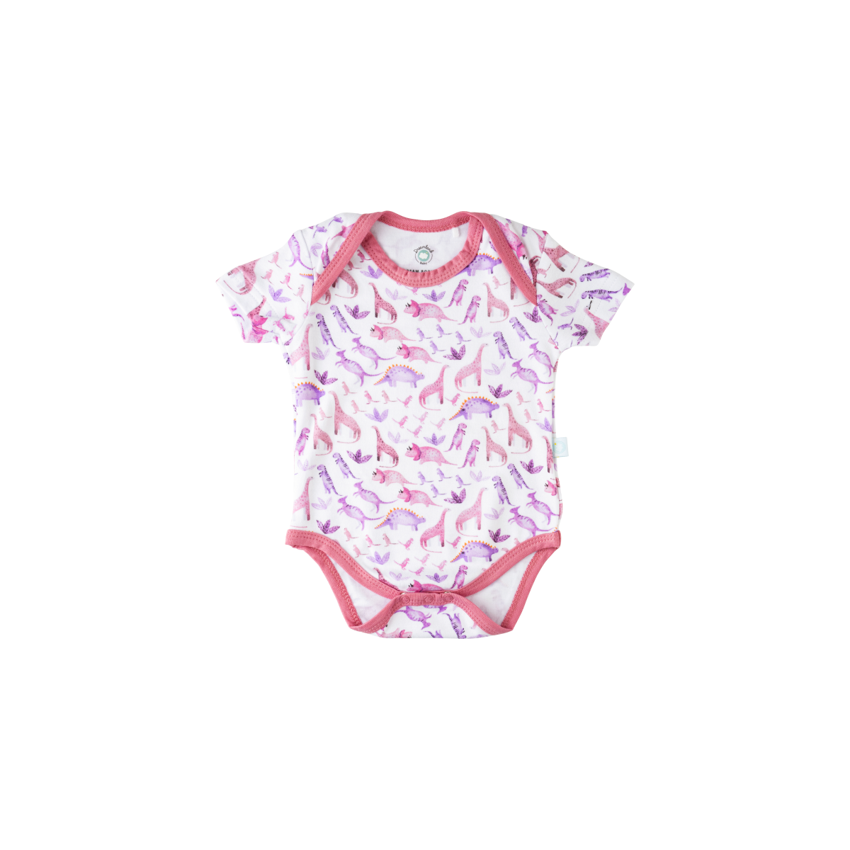 Image of Baby Short-Sleeve Bamboo Bodysuit