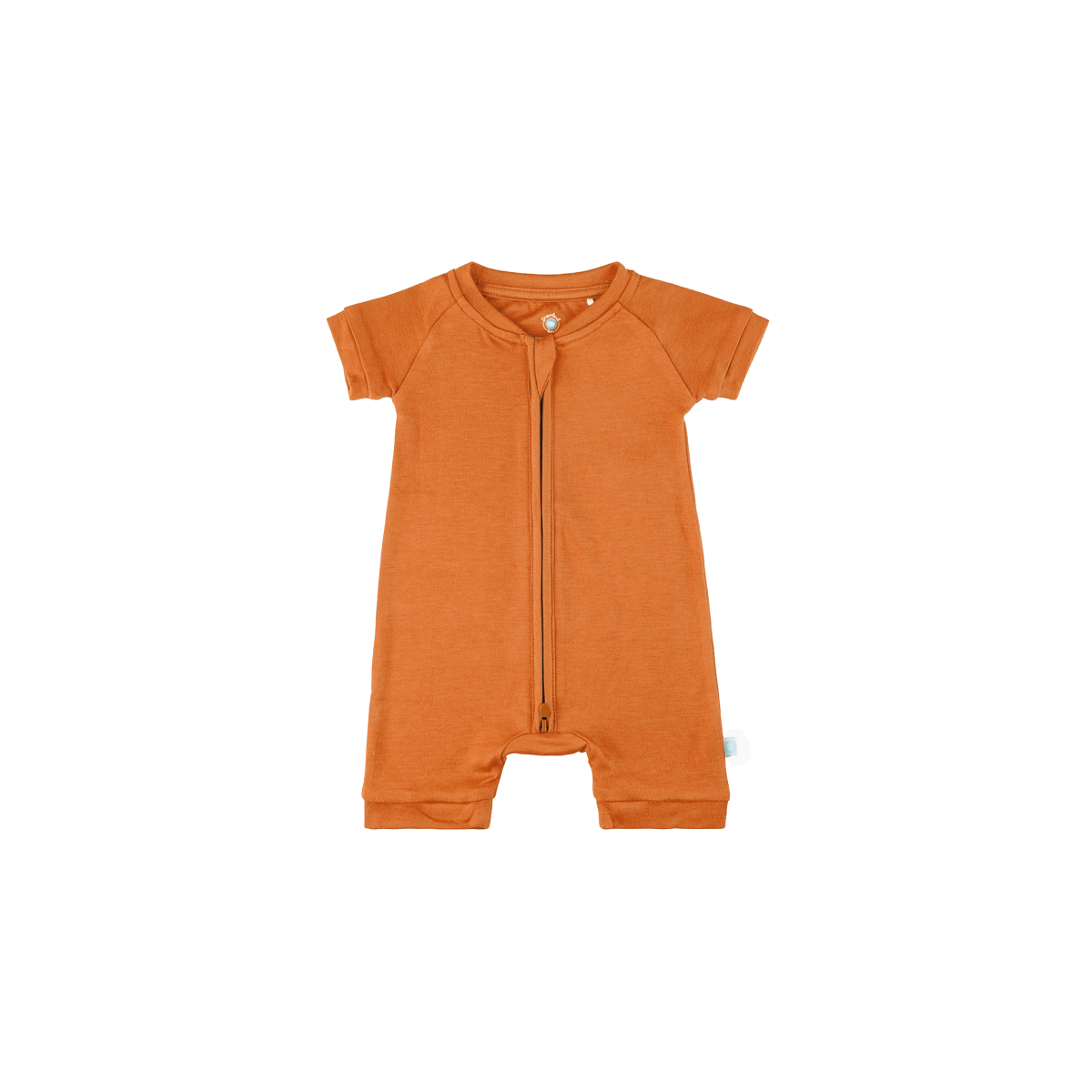 Image of Baby Short-Sleeve Bamboo Romper