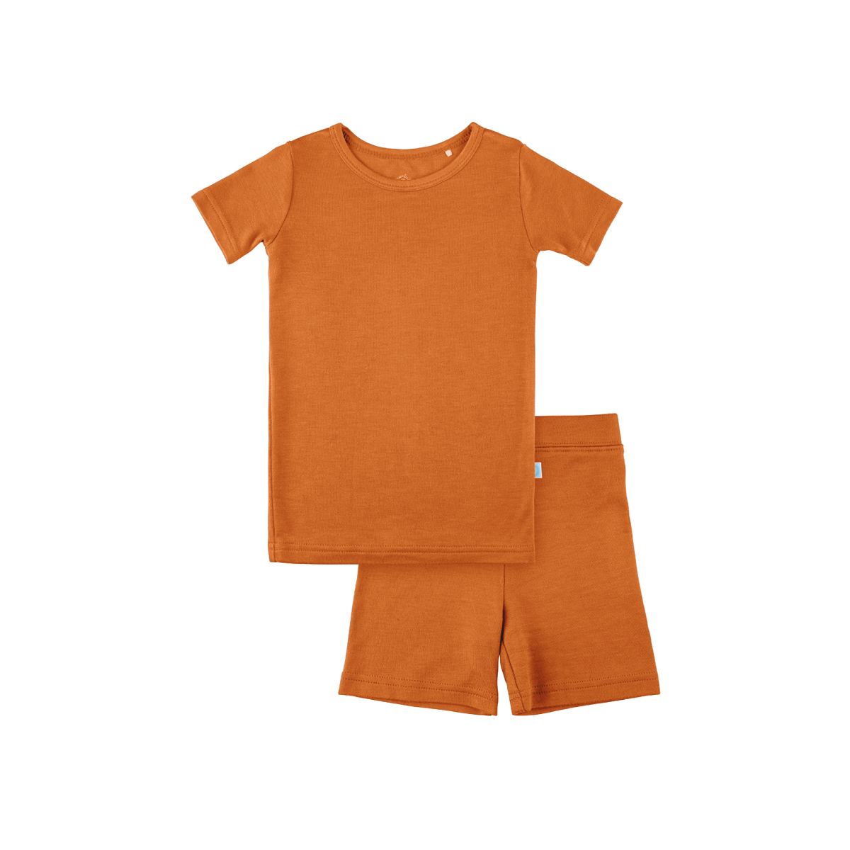 Image of Toddler Short-Sleeve Bamboo Pajamas