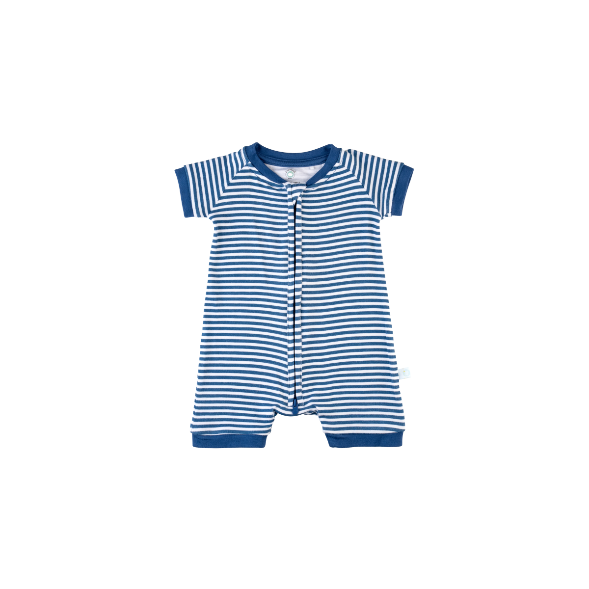 Image of Baby Short-Sleeve Bamboo Romper