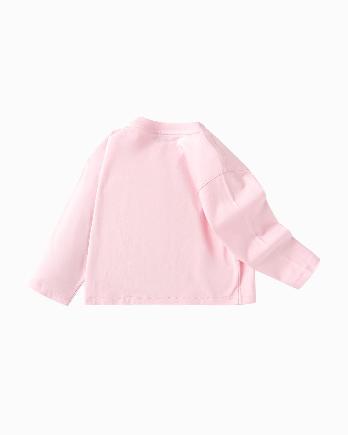 Balabala Toddler Girl Spring Knitted Long Sleeve T-Shirt