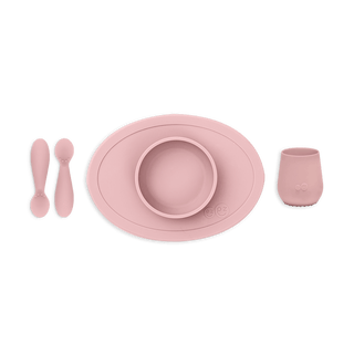 ezpz - First Foods Set (Baby 4+ months) - Pink